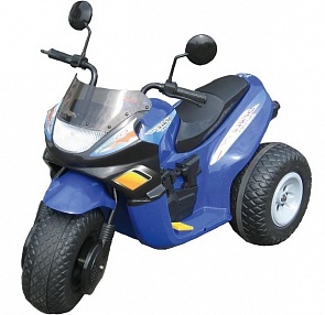 Мотоцикл CT - Super Space на аккумуляторе синий, 2 мотора (CT, CT-770 BLUEsim)